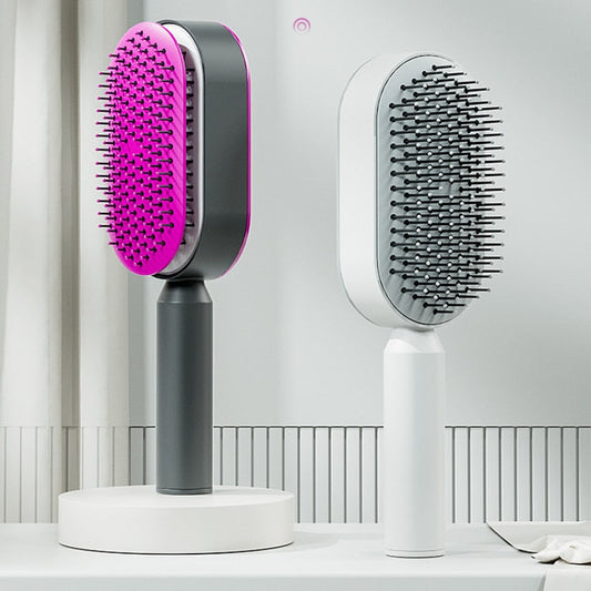 Cepillo de pelo antiestático autolimpiante : Innovación en el Cuidado del Cabello