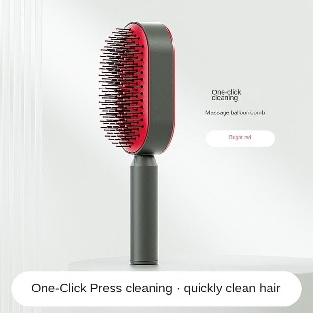 Cepillo de pelo antiestático autolimpiante : Innovación en el Cuidado del Cabello