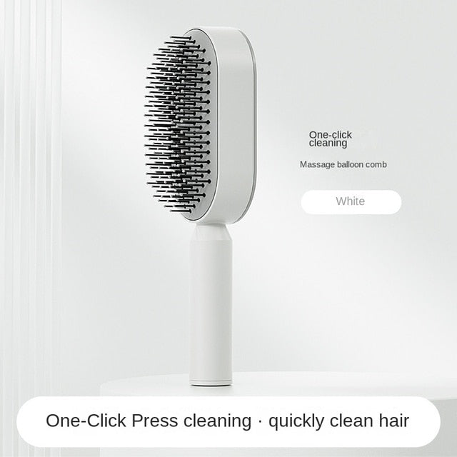 Cepillo de pelo antiestático autolimpiante : Innovación en el Cuidado del Cabello
