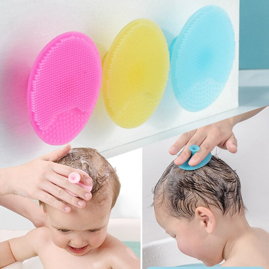 Cepillo masajeador de baño para bebe -  Cuidado Suave para tu Bebé