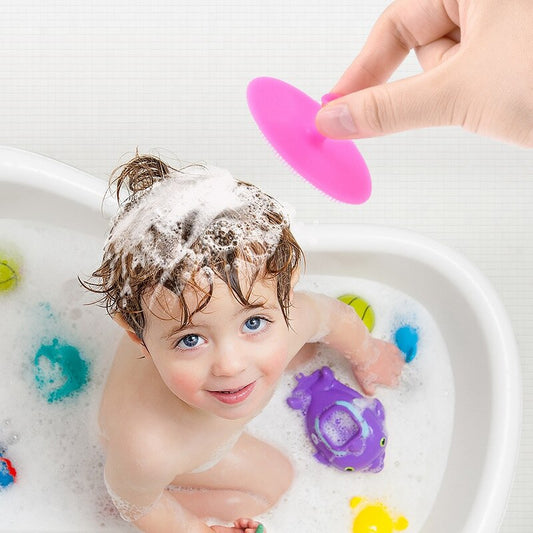 Cepillo masajeador de baño para bebe -  Cuidado Suave para tu Bebé