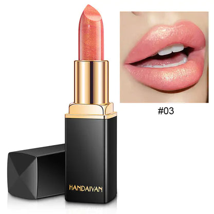 Lapiz labial con brillo