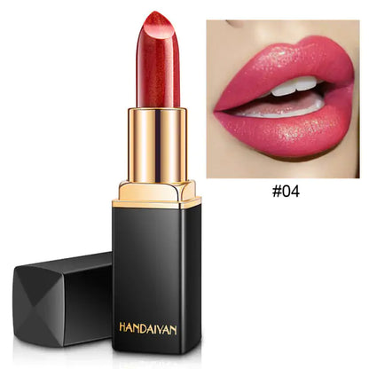 Lapiz labial con brillo