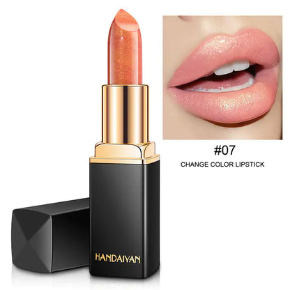 Lapiz labial con brillo