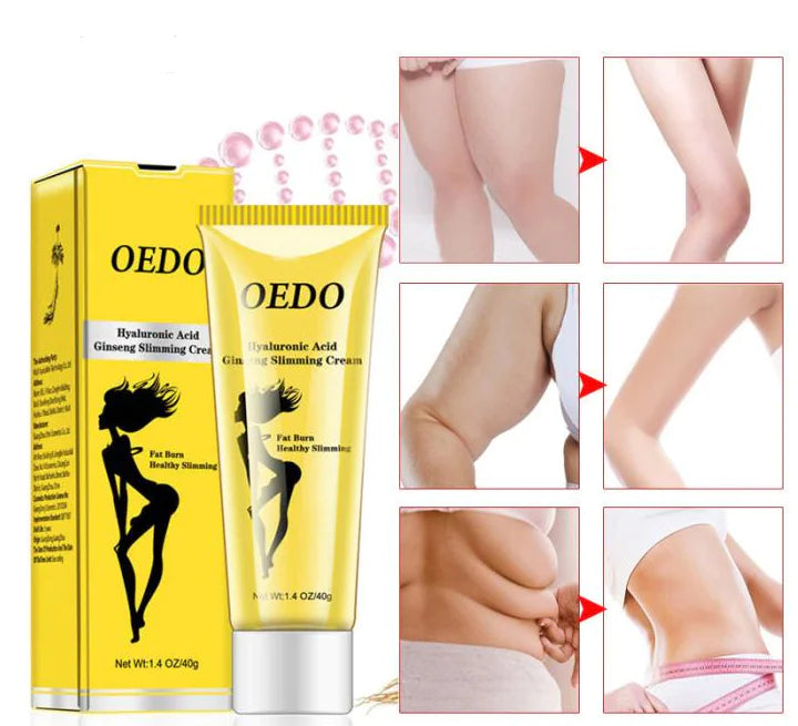 Crema adelgazante con ácido hialurónico y ginseng