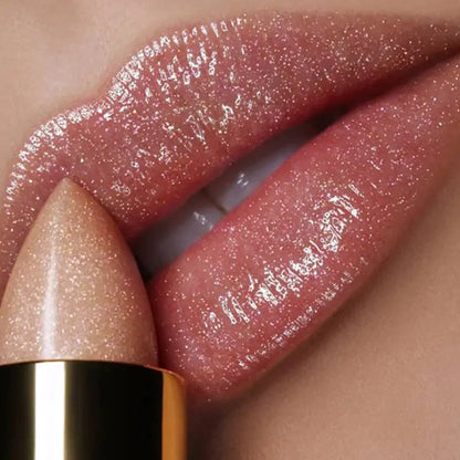 Lapiz labial con brillo