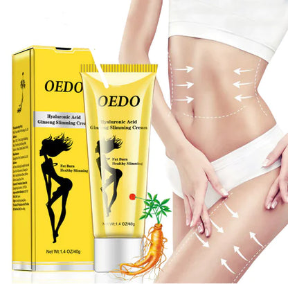 Crema adelgazante con ácido hialurónico y ginseng