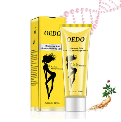 Crema adelgazante con ácido hialurónico y ginseng