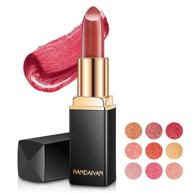 Lapiz labial con brillo