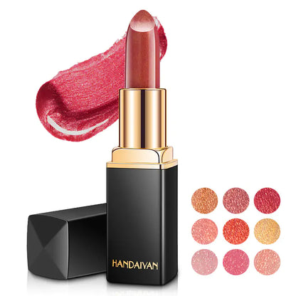 Lapiz labial con brillo
